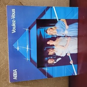 Vintage ABBA Voulez-Vous vinyl record